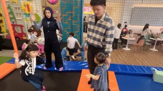 ATTA AUREL AMEENA AZURA PLAYDATE DI PLAYGROUND GIRANG BANGET!!