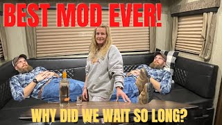 DIY RV Dinette Mod | Grand Design RV | Cocktail With the Confers