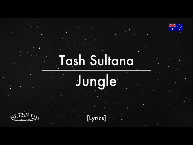Tash sultana - Jungle- KARAOKE 