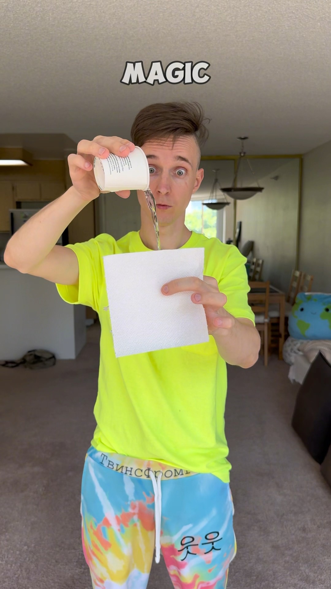 MAGIC ? I can make water DISAPPEAR ?