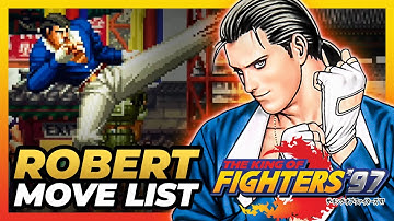 ROBERT GARCIA MOVE LIST - The King of Fighters 