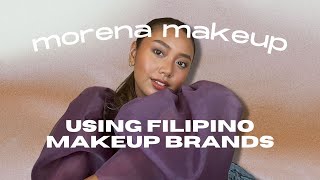 Morena Makeup Using Filipino Brands | ayn bernos
