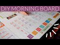 Diy morning board  make your own calendar board for circle time preschool  kindergarten