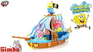 Download Lagu SPONGEBOB SQUAREPANTS Pirate Ship Playset Toy Review Family Unboxing Video MP3