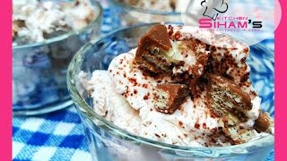 ايس كريم الكيت كات سهل و سريع مثل الجاهز ice cream kit kat facile