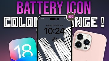 Change Battery Icon Color on Your iPhone || Tech Wash
