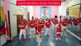 BERKIBARLAH BENDERA NEGRIKU l AGNES MO l ZUMBA l ZINJOELAYJEMBER