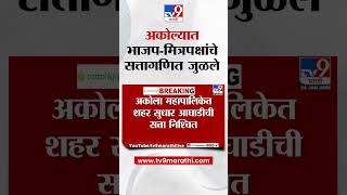 Akola मध्ये भाजप मित्रपक्षांचे सत्तागणित जुळले, महापालिकेत शहर सुधार आघाडीची सत्ता निश्चित