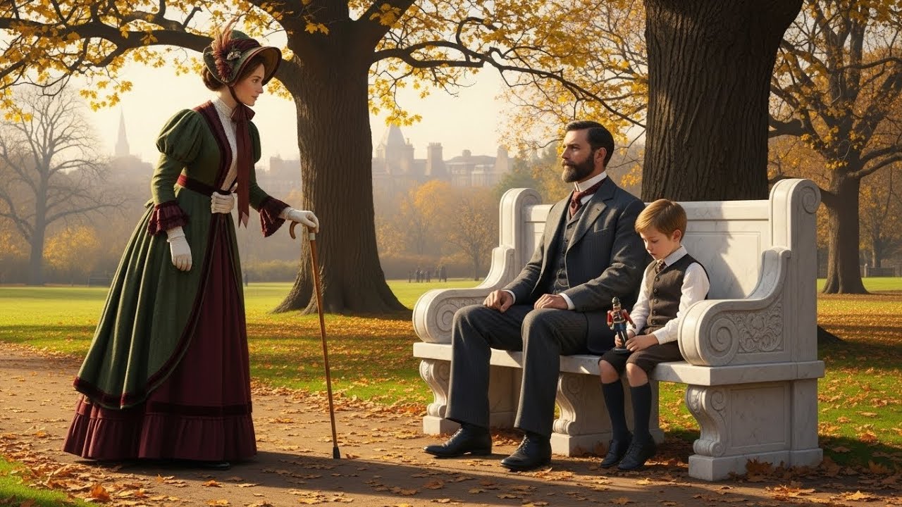 « Puis-je m’asseoir ici ? » demanda la femme infirme — la réponse du duc veuf le fit pleurer