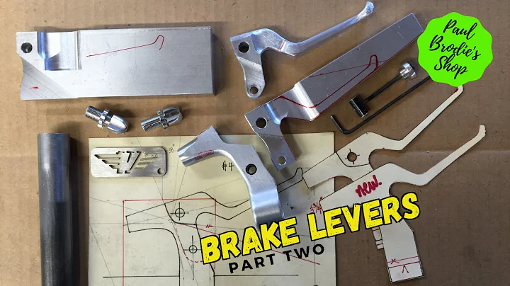 Making a brake lever - part 2 // Framebuilding 101...