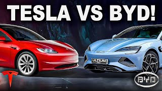 China’s Auto Takeover: #byd  Vs. #tesla And The Battle For EV Supremacy #automobile #cars 