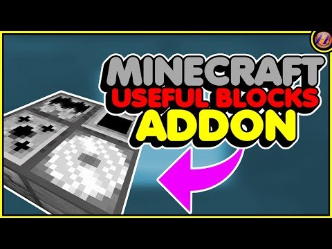 NEW USEFUL Blocks Minecraft Needs! (USEFUL BLOCKS ADDON)