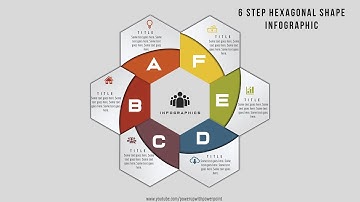 32.Create 6 Step hexagonal shape infographic|Powerpoint Infographics|Graphic Design|Free Template