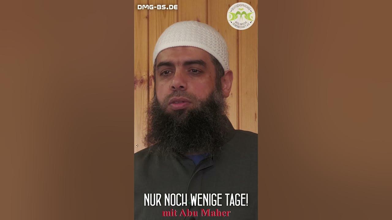 NUR NOCH WENIGE TAGE! mit Abu Maher in Braunschweig YouTube