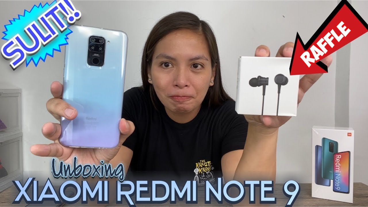 Xiaomi Redmi Note 9 Unboxing Miss Tekki Style Youtube