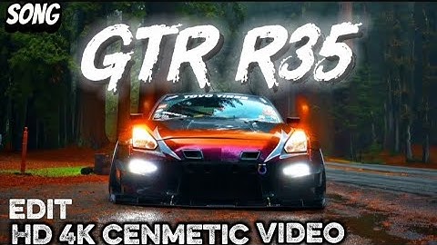 GTR R35 HD 4k CENMATIC VIDEO EDIT 
