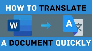 نحوه ترجمه سریع هر سند با استفاده از Google Translate