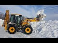 Чищу ЗАПРАВКУ  на НОВОМ JCB 3CX Эко Экскаватор погрузчик 2020 #JCB