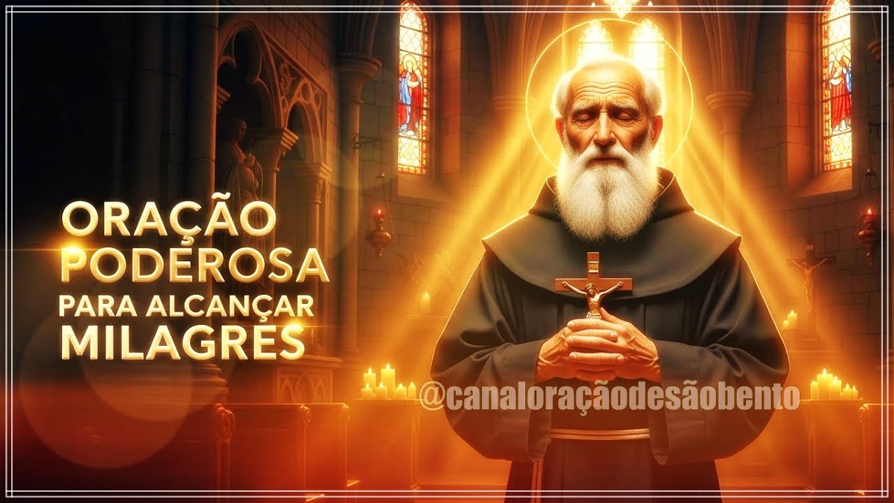 🙏Essa Oração Vai Limpar Sua Casa de Todo Inimigo e Libertar de Todo Mal! Reze Agora com São Bento!