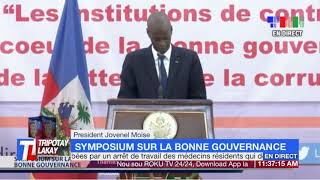 Prezidan Jovenel MOISE te ka mouri selon sal di, akoz li atake gwo enterè