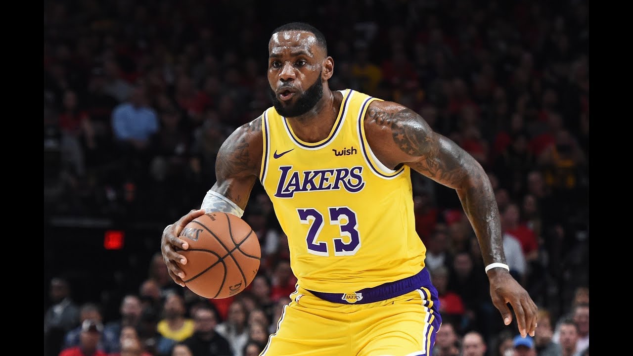 best of lebron james lakers