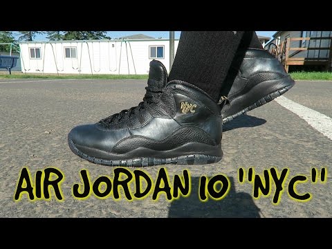 AIR JORDAN 10 - NYC - YouTube