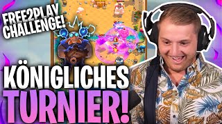 🤯😱 ICH KANN nicht MEHR?! ES ist ZU SPANNEND! | Königliches Turnier in der Free2Play Challenge!