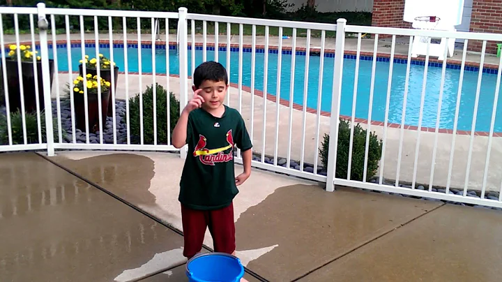 Isaac Newman ALS Ice Bucket Challenge