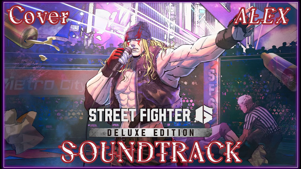 【SF6】Alex’s Theme – Jazzy NYC | Jazz Fusion x Nu-Metal x Arena Rock | Street Fighter 6