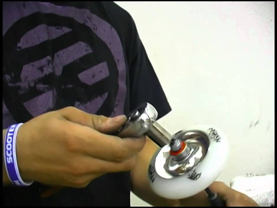 Scooter Zone How To Install Bearings with Nick Darger YouTube