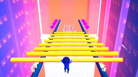 Roof Rails - All Levels Gameplay Walkthrough Android,iOS / New Update (Part 7)