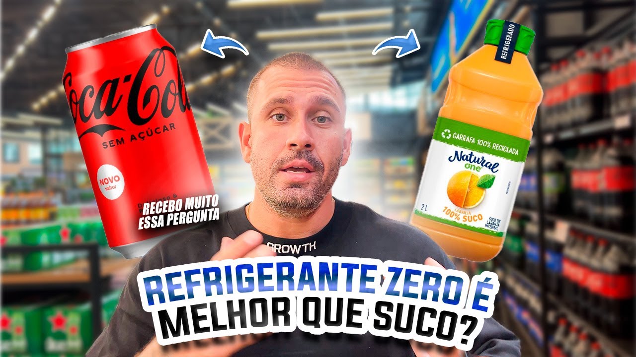 REFRIGERANTE ZERO MELHOR QUE SUCO NATURAL? - YouTube