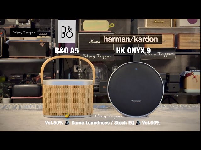 B&O Beosound A5 vs Harman Kardon Studio Onyx 9 - YouTube