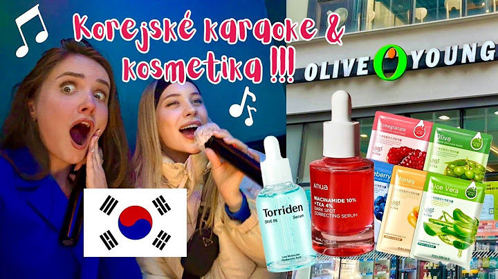 Eliška a Vendy | VLOG- Extrémní slevy v OliveYoungu, KOREJSKE karaoke a KOSMETIKA