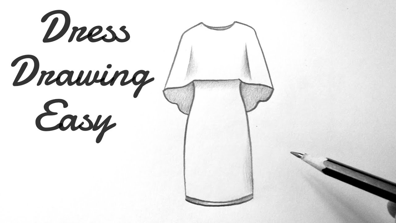 Featured image of post Easy Drawing Clothes - This tutorial shows the sketching and drawing steps from start to finish.