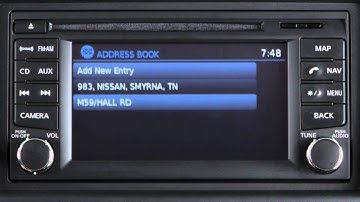 2014 NISSAN Versa Sedan - Navigation Button (if so equipped)
