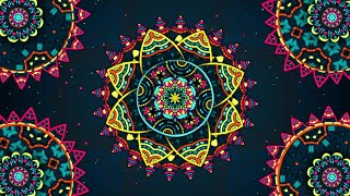 Flower Kaleidoscope Stock Motion Graphics