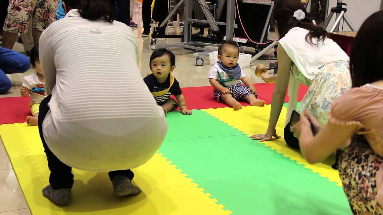 イオンモール鳥取北 赤ちゃんハイハイレース⑧ Aeon Mall Tottorikita baby crawling race