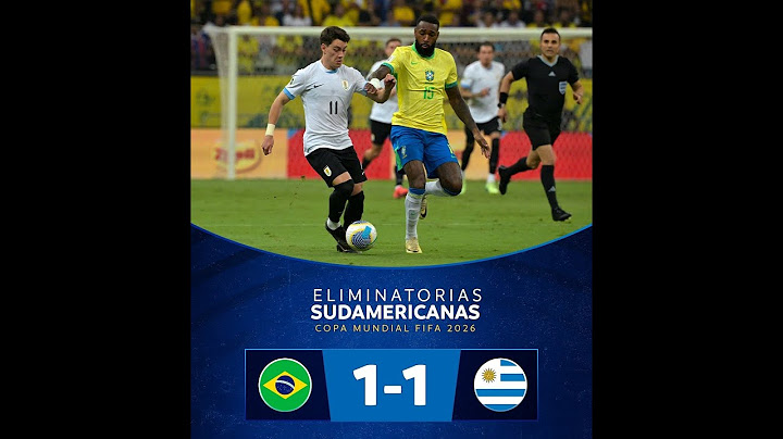 Brazil vs Uruguay Highlights | Valverde's Screamer & Gerson's Equalizer in 1-1 Thriller! 🇺🇾⚽🇧🇷