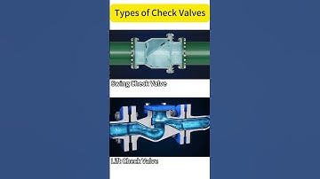 Working Principle of Commonly Used Check Valves #valve #machine