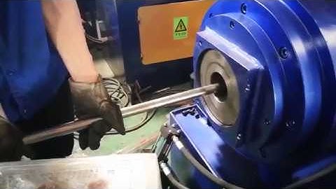 Custom design decorative flower round pipe embossing machine / Rotary swaging machine