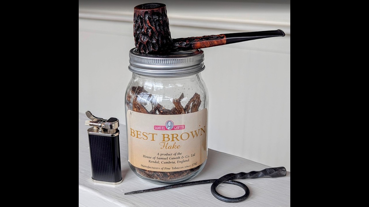 My Smoking Jacket and some S. Gawith's Best Brown Flake