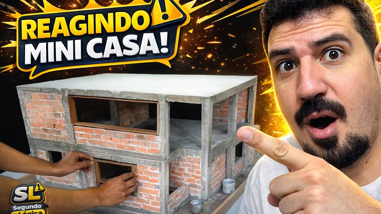 COMO É FEITO UMA CASA EM MINIATURA 