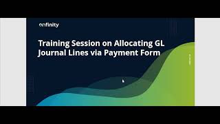 05 Accounts Receivables | Payment Allocation Scenario - Against GL Journals