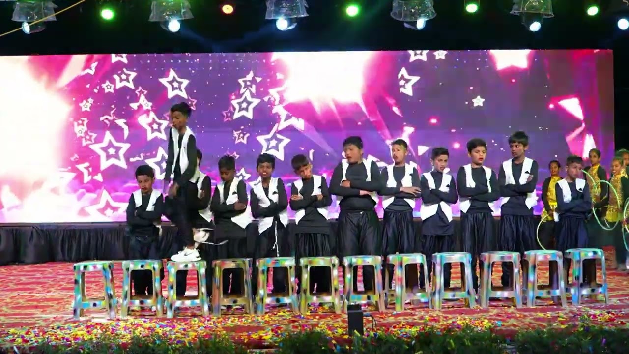 II SIDDHIKSHA SCHOOL OF EXCELLENCE II CULTURAL FEST 25-26 II CHAIRS & RINGSII PULSE GROUP 4,5 STDII
