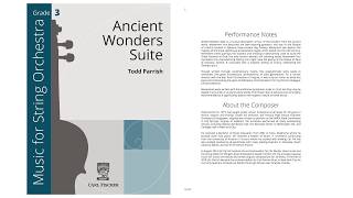 Ancient Wonders Suite (CAS126) by Todd Parrish