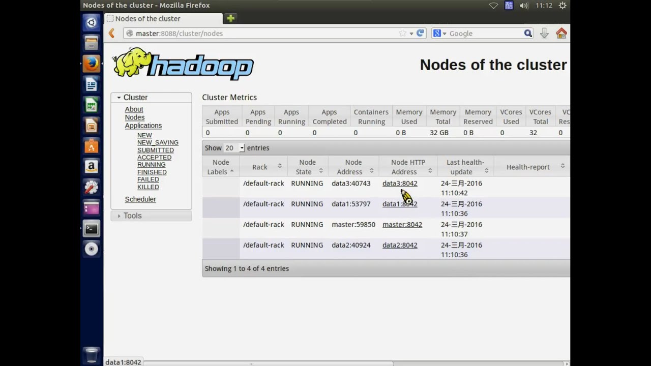 課堂作業 Hadoop Multi Node Cluster 安裝 - YouTube
