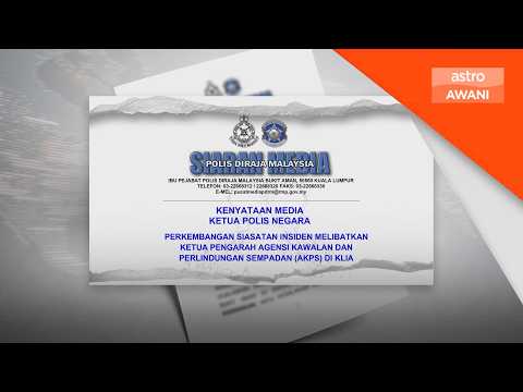 Kertas siasatan KP AKPS dirujuk kepada AGC pada Selasa