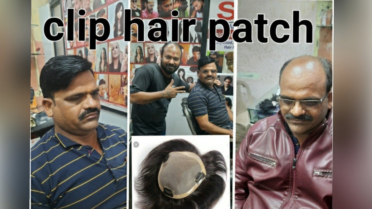 clip hair patch clip hair wig fixing CENTER in aurangabad hair ARTIST mr.sandip naik