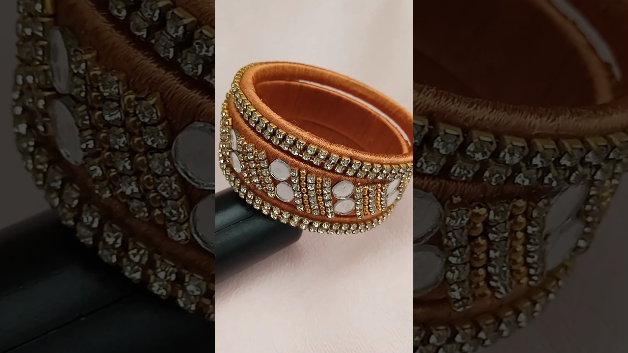 silk thread bangle new collection # trending thread bangle # YouTube..... 